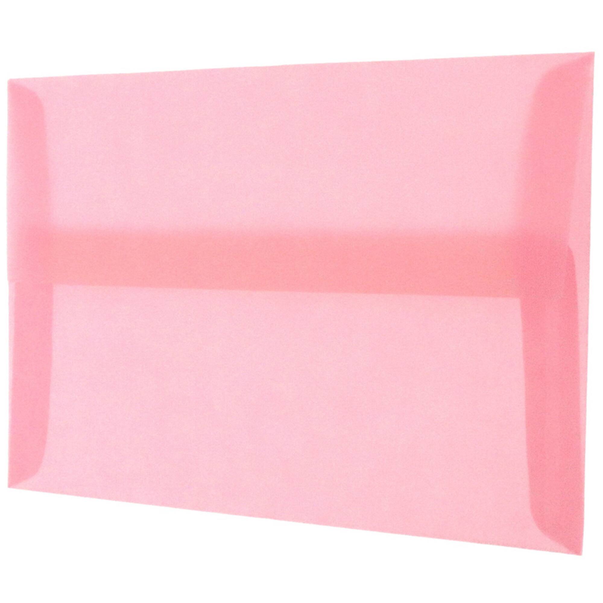 JAM Paper A10 Translucent Vellum Invitation Envelopes